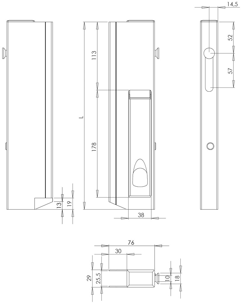 Langwegverschluss H400 Typ 411-01