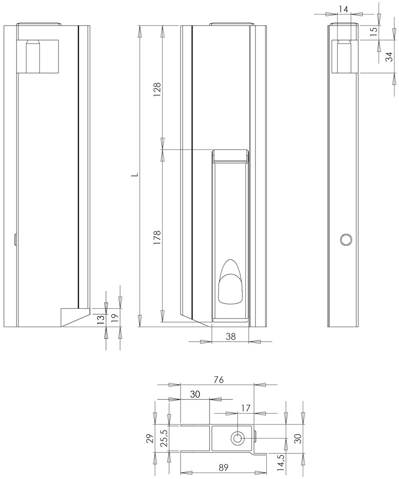 Langwegverschluss H400 Typ 413-04